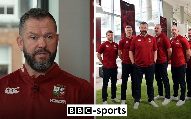 Andy Farrell Opens Door for Non-Internationals and French-Based Players in British & Irish Lions Squad