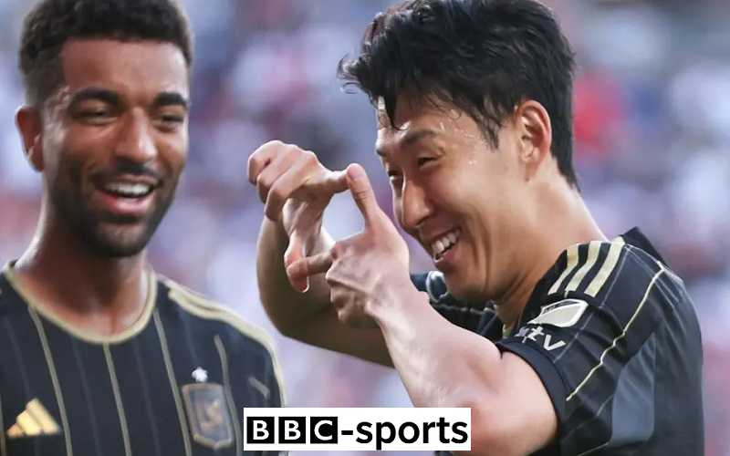 Son and Muller Celebrate First MLS Goals